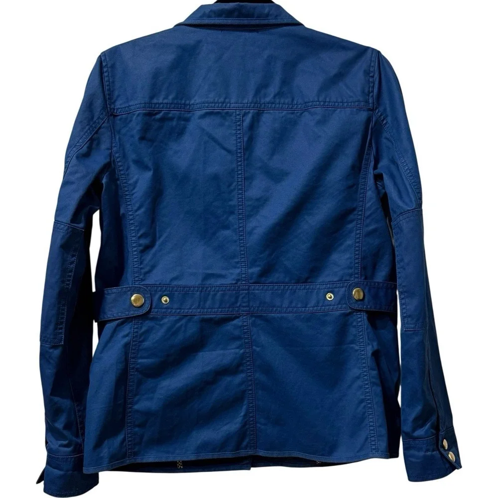 J. Crew Relaxed Navy Boyfriend Field Jacket ASO Anastasia Steele Fifty Shades SM